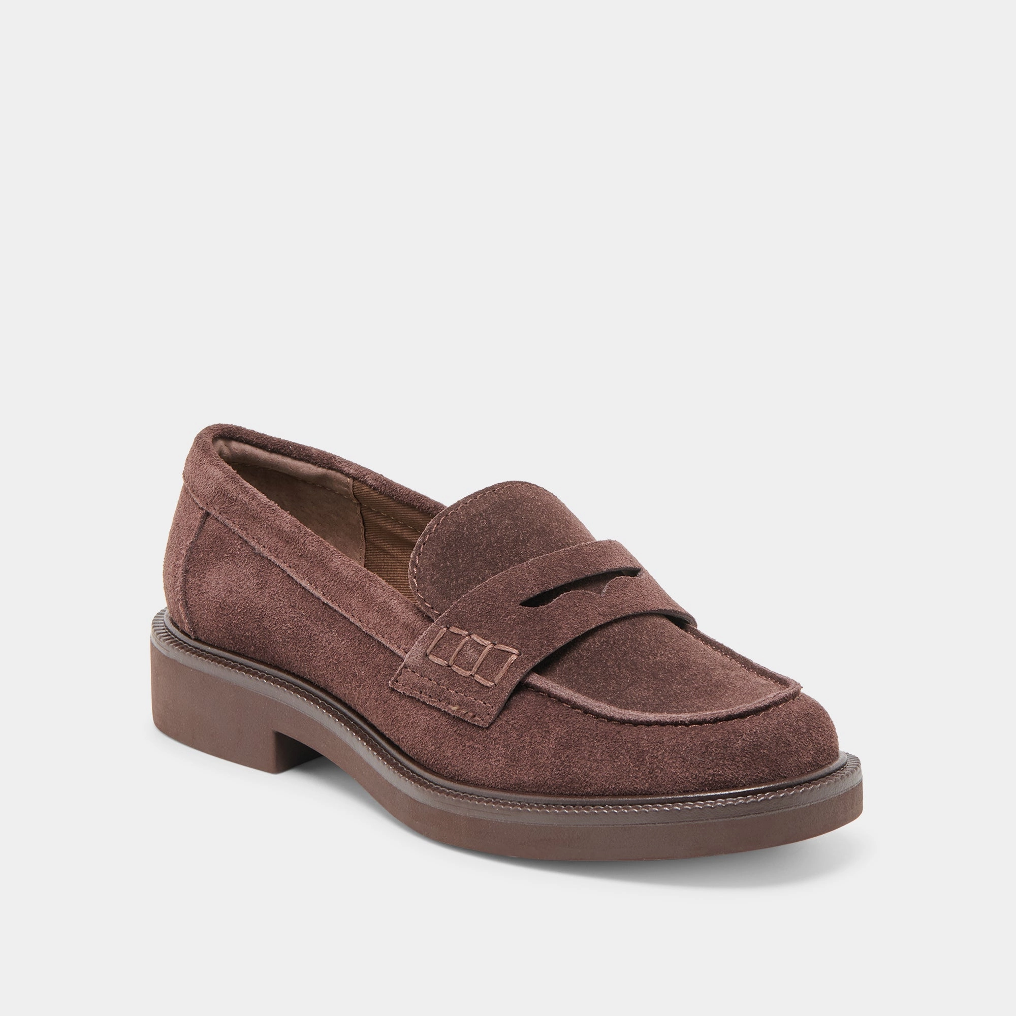 TIGGY LOAFERS MAHOGANY SUEDE night lightest