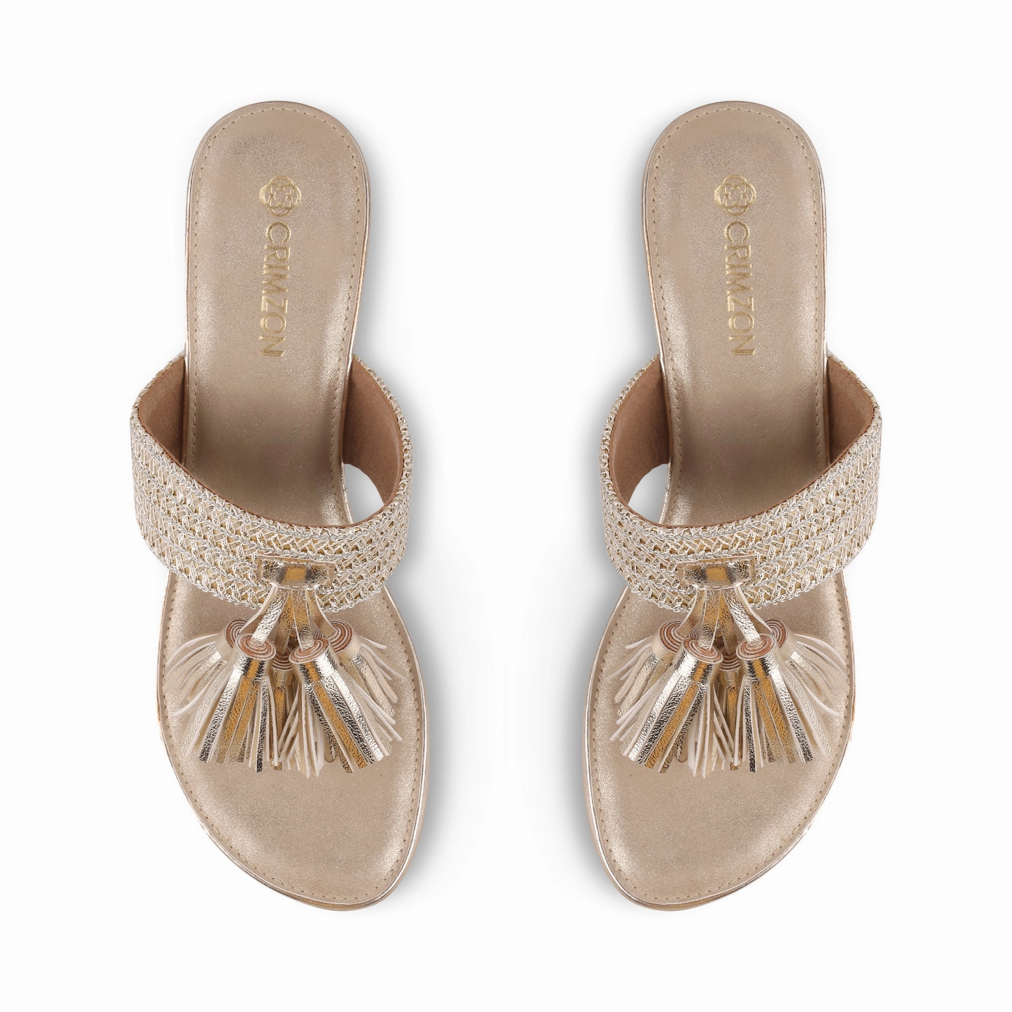 AVANTI- GOLD KOLHAPURIS Strap Color Mix