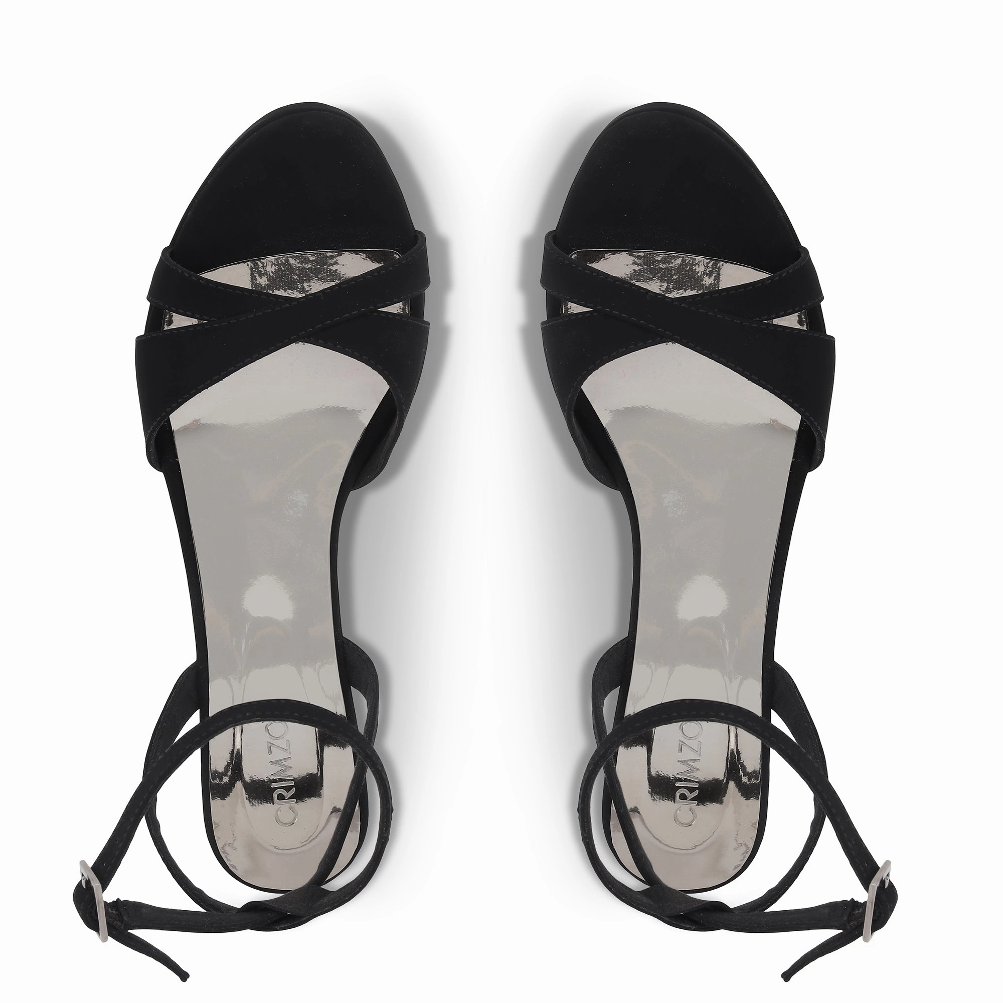 Simple Entry AIYANA- BLACK WEDGES