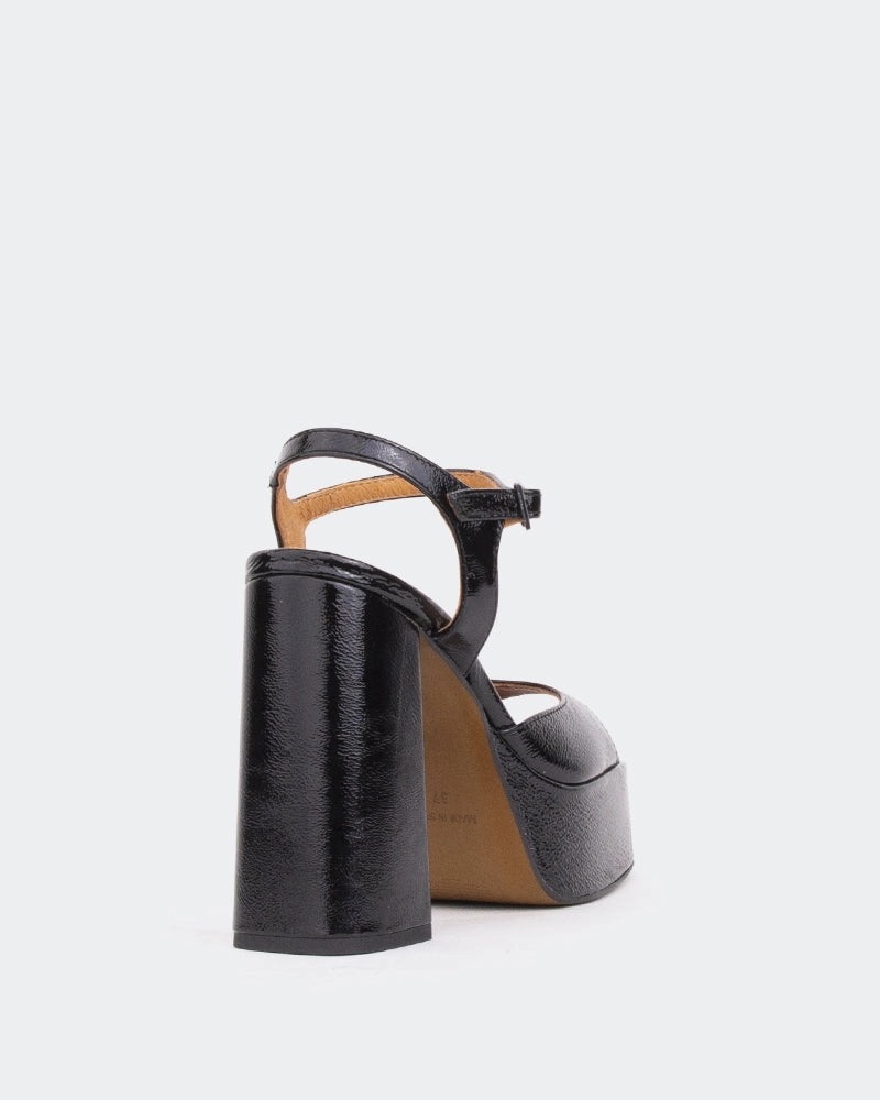 Times Black Naplack/Nap.Noir Espadrille Style