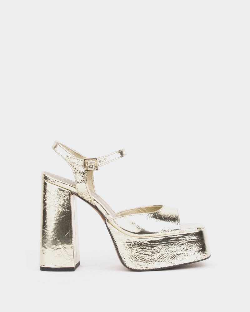 Supportive Design Times Gold Metal/M??tal Or