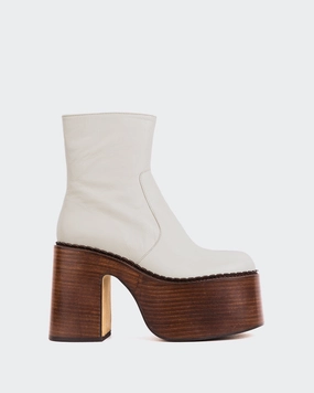 Bendable Gunner Off White Leather