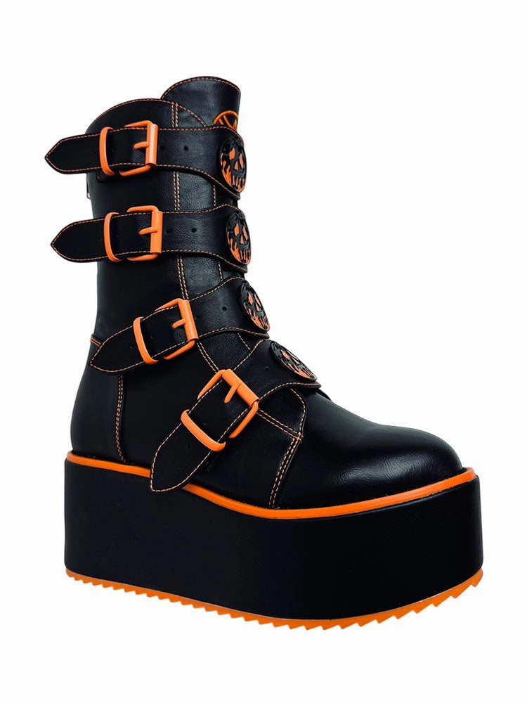 Feather Light Snow Trekker Rugged Built Snowy Path DOMINION POISON PUMPKIN - BLACK/ORANGE