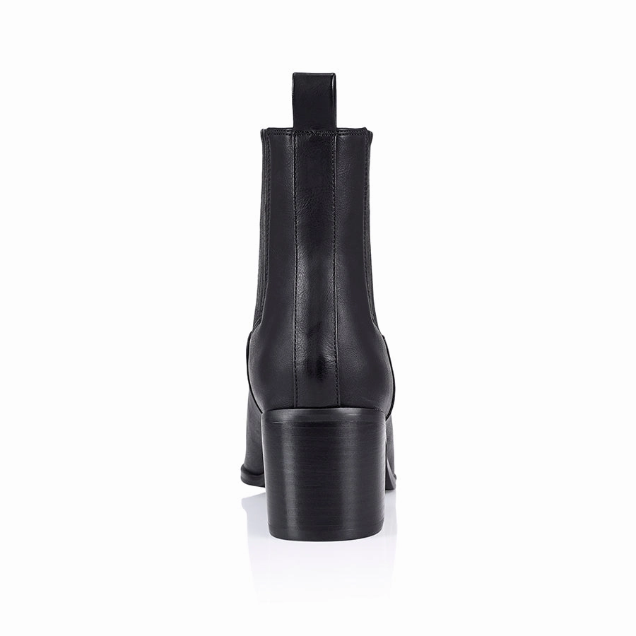 Fillipin Chelsea Ankle Boots - Black Softee Outdoor Hiking Rain Safe