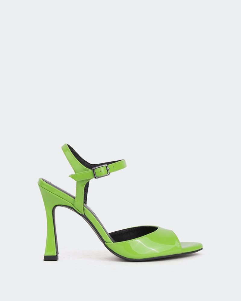 Ultra-soft piece Wedges Miracle Green Patent/Verni Vert
