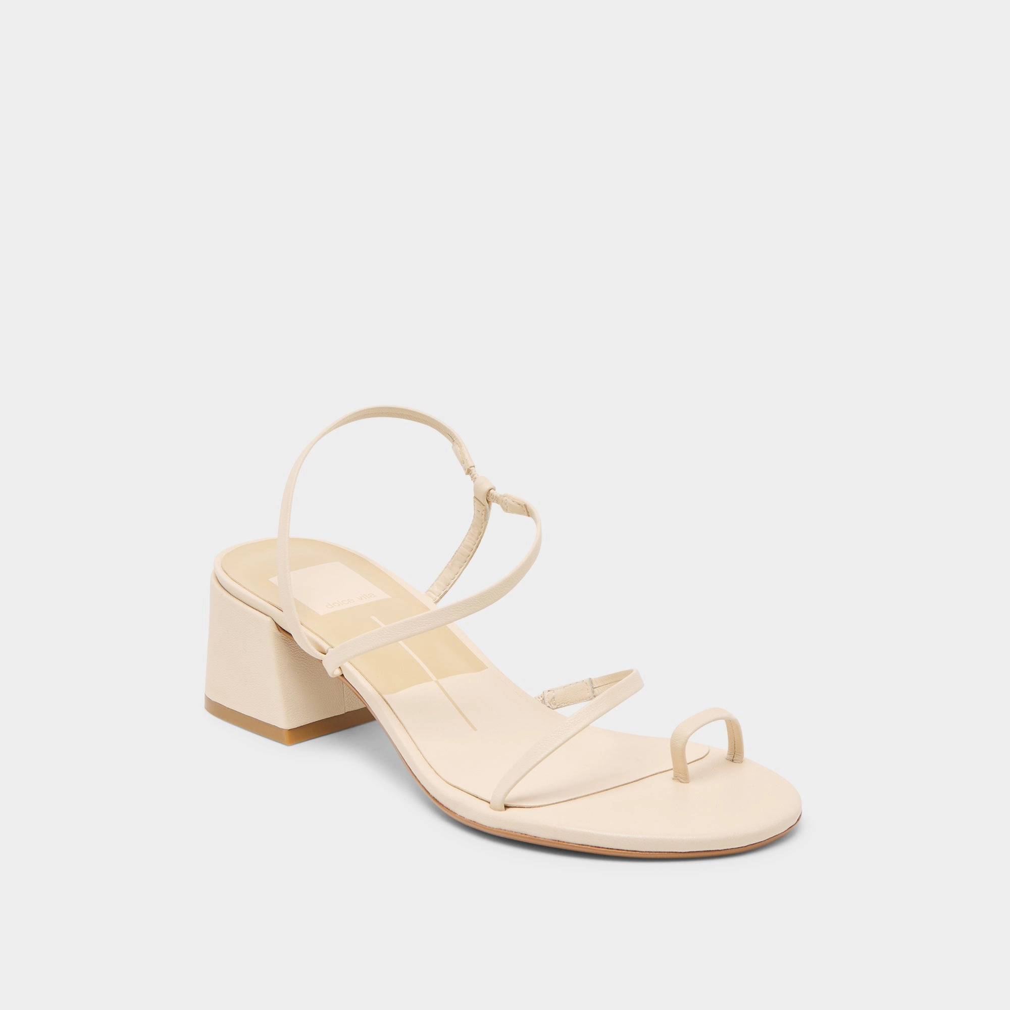 Dynamic Flex Technology TRINI HEELS CREME LEATHER