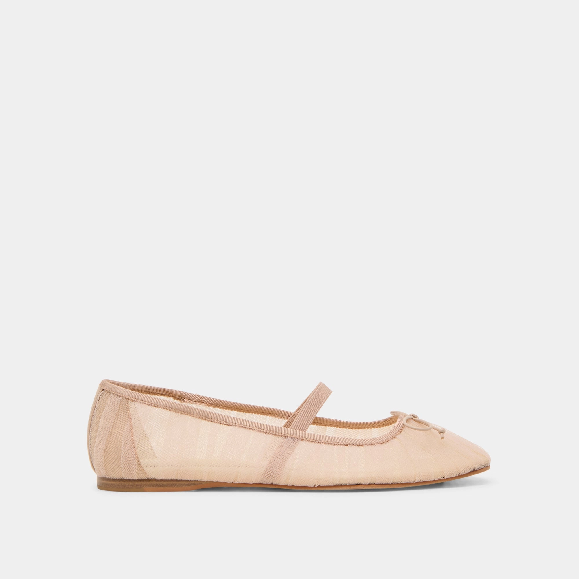 extraordinary Luxe sole RAEVEN BALLET FLATS PRALINE TULLE