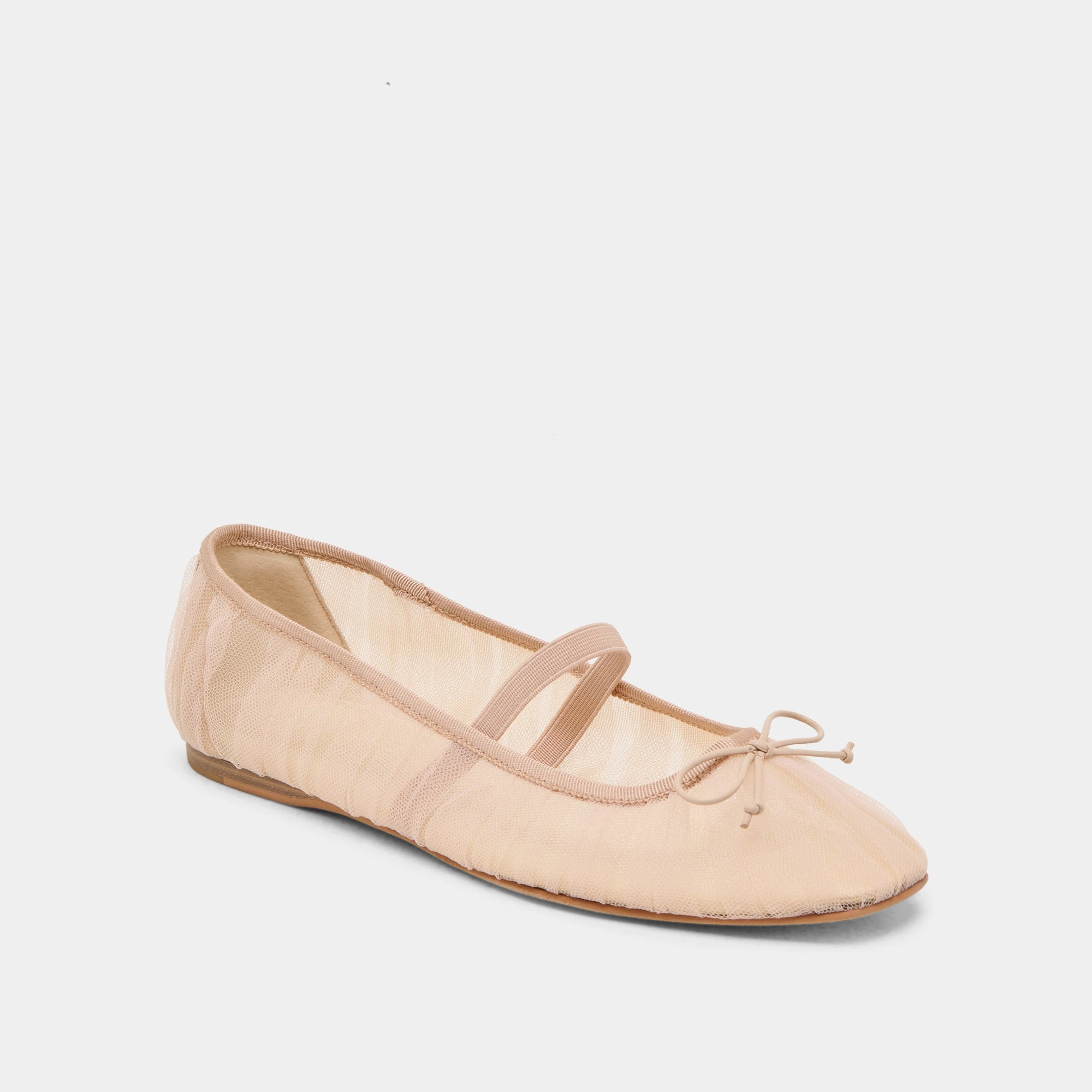 Padded look Soft Touch Lining RAEVEN BALLET FLATS PRALINE TULLE