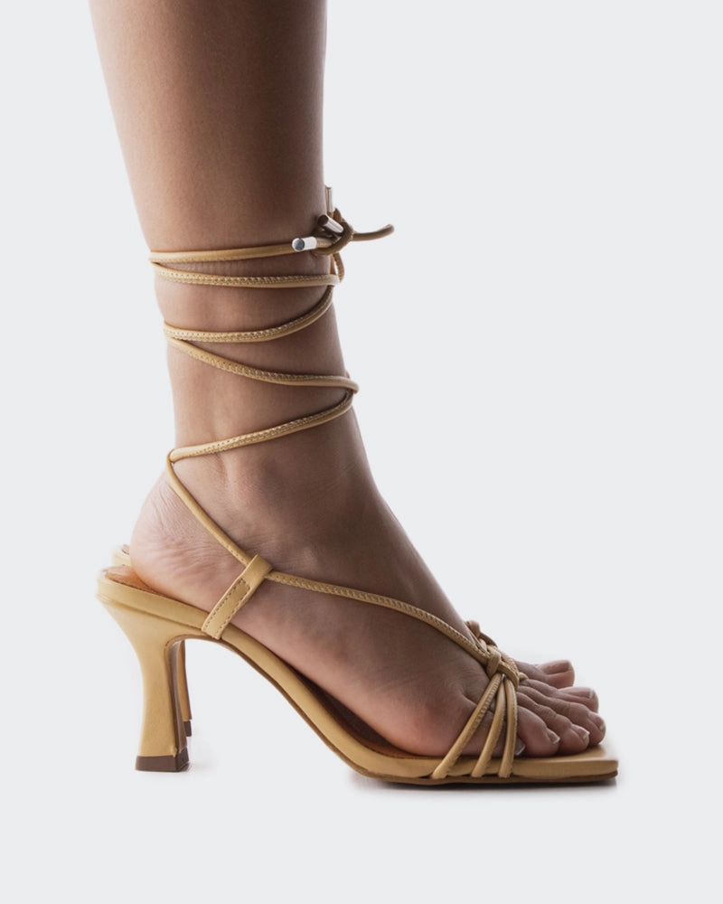 Versatile Looks Manola Camel Leather