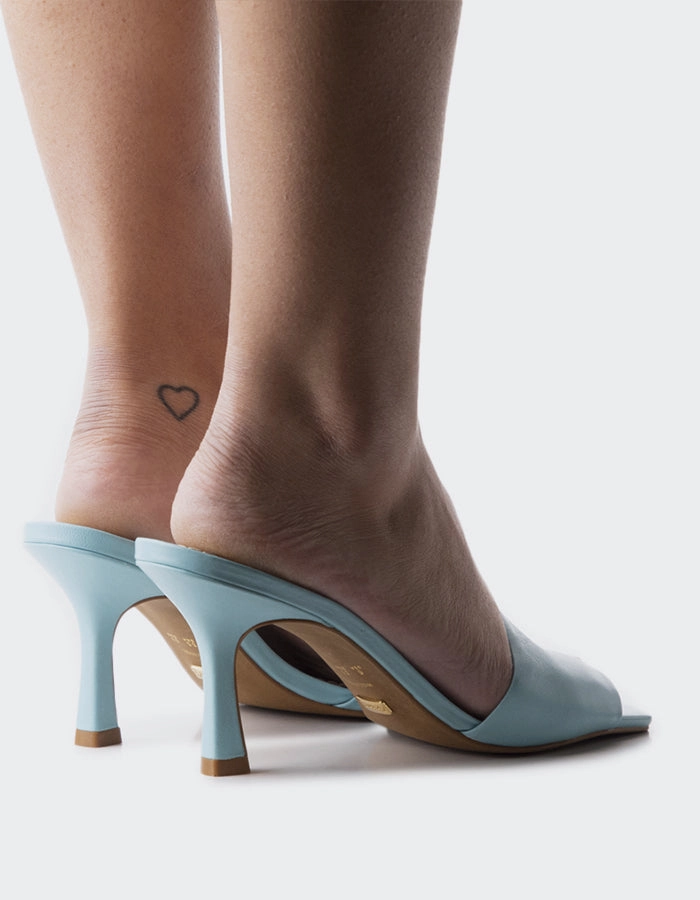 Light Travel Shoes Slip Resistant Sole Mylos Blue Leather