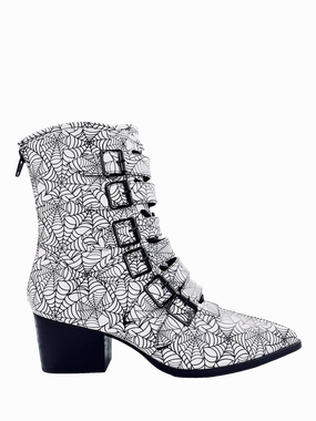 Stable Support Functional Minimalist Fresh Style COVEN BOOT - WHITE WEB