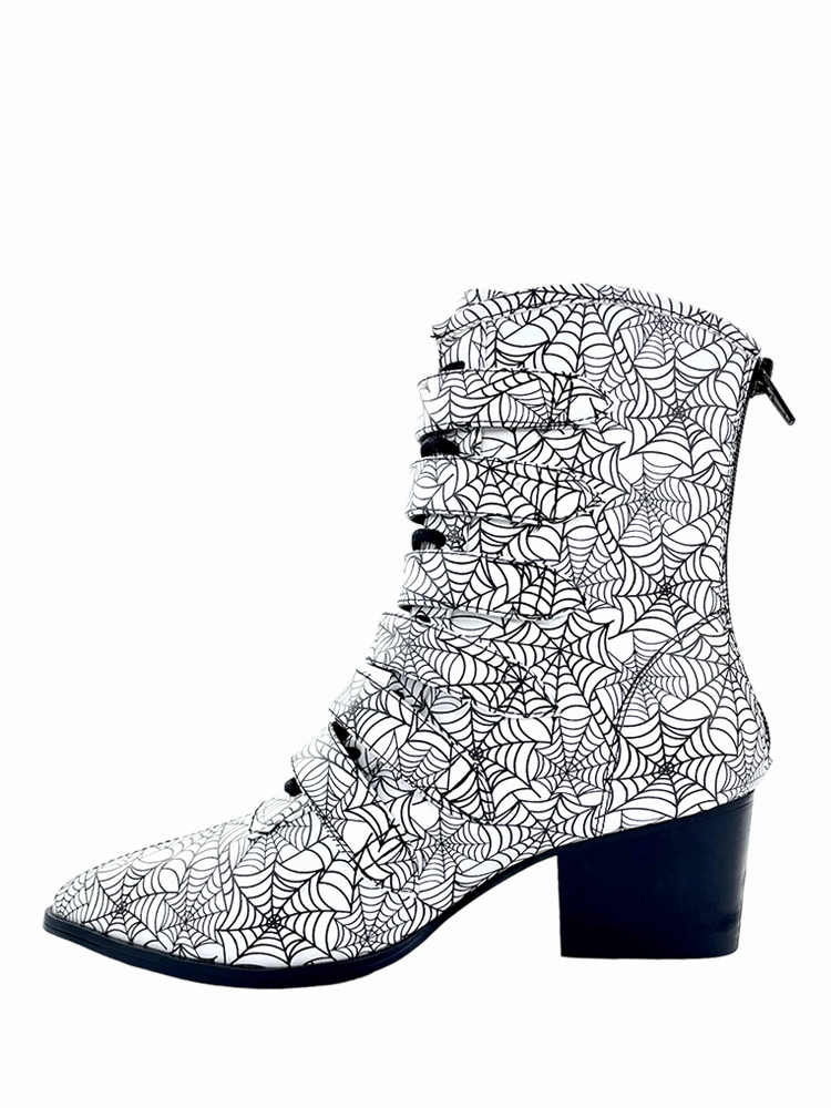 Supportive sole COVEN BOOT - WHITE WEB