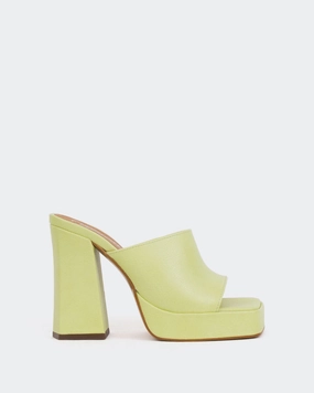 Tropical Glow No Pressure Vendome Green Leather