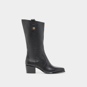 Elevated Comfort VERN BOOTS BLACK LEATHER
