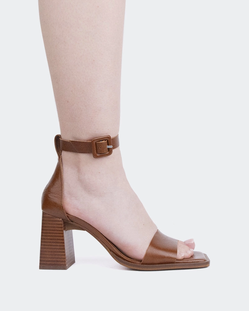 Vertigo Tan Leather seductive