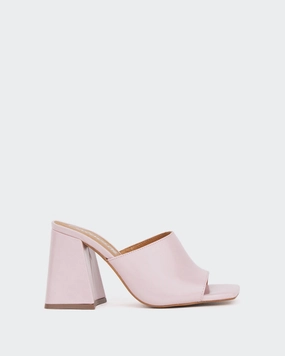 Slip Resistant Tread Zip - up Herrera Pink Leather/Cuir Rose