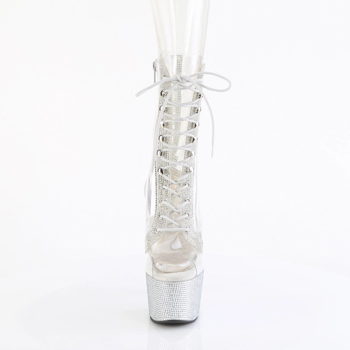 Bejeweled-1021C-2 Luxury Wedding Pumps Block Heel