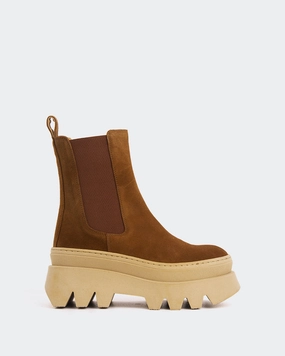 Mixed Textures Wolfe Camel Suede