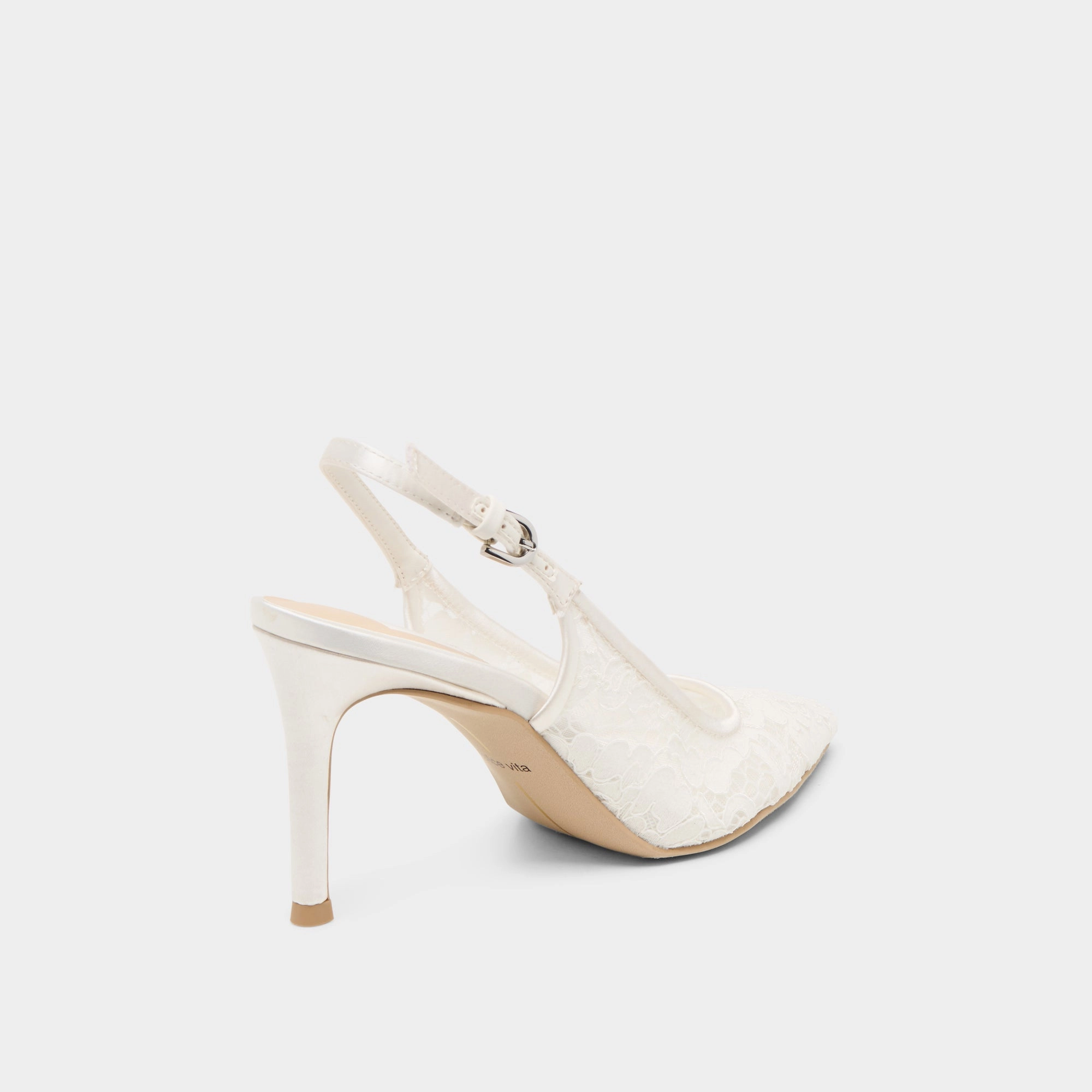 Sock Liner Technology YAMI HEELS TRUE WHITE LACE