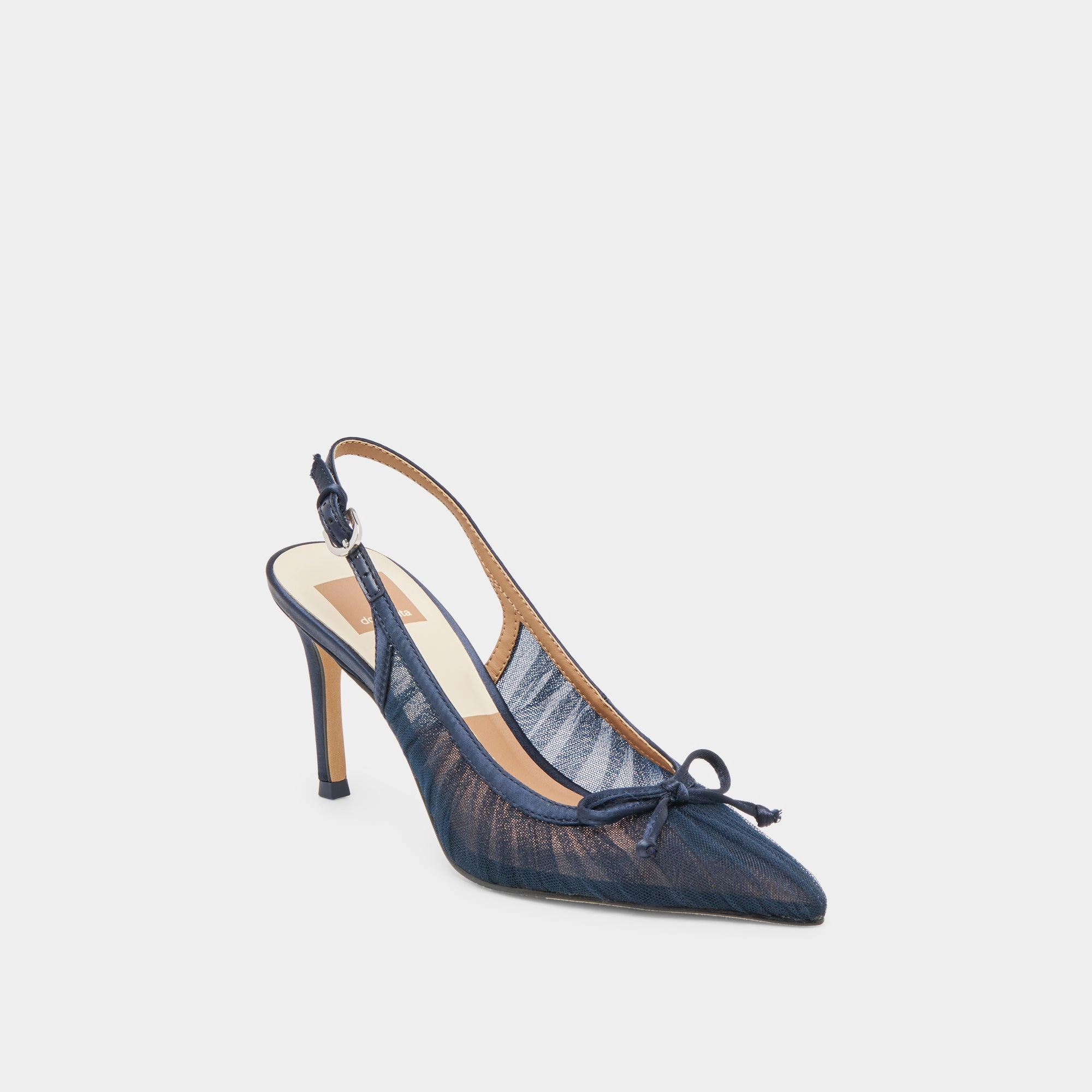 YELA HEELS NAVY TULLE Compression Molded EVA Soft-touch design