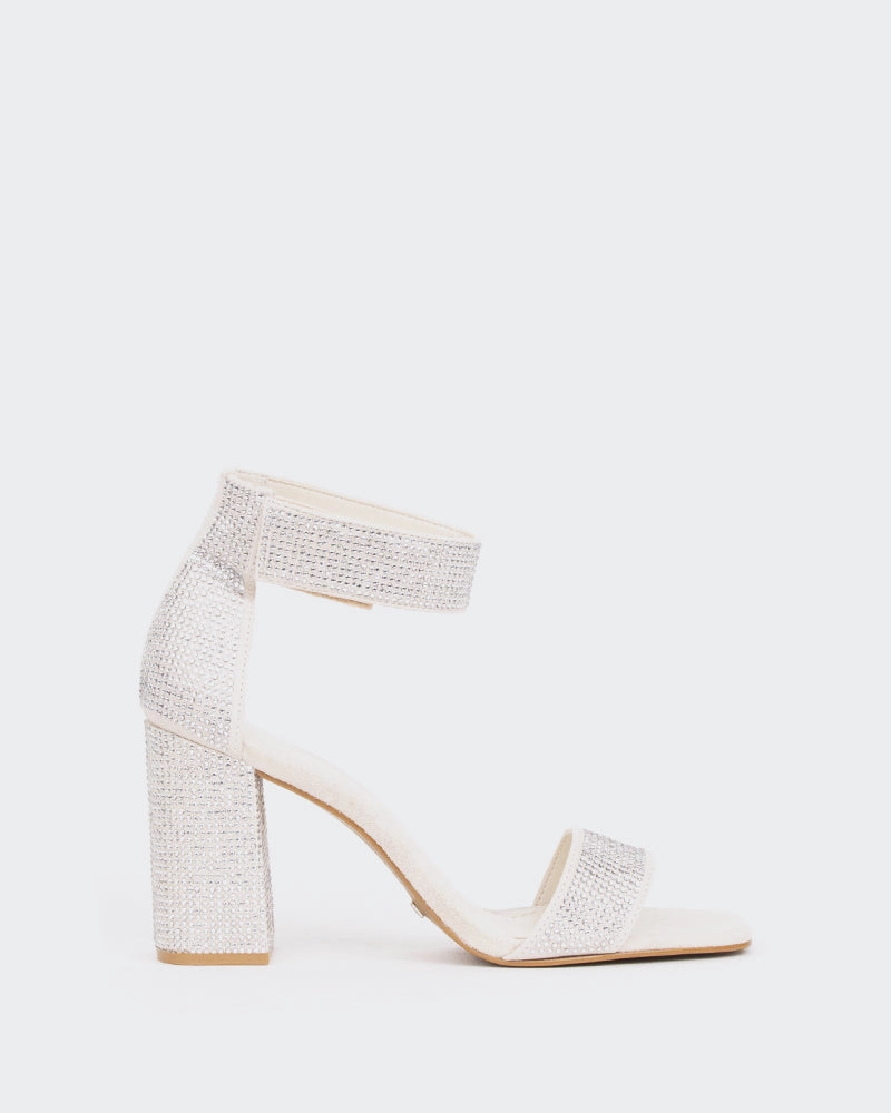 All-day Grip closure - type Drew, Off White Suede/Su??de Blanc Cas.