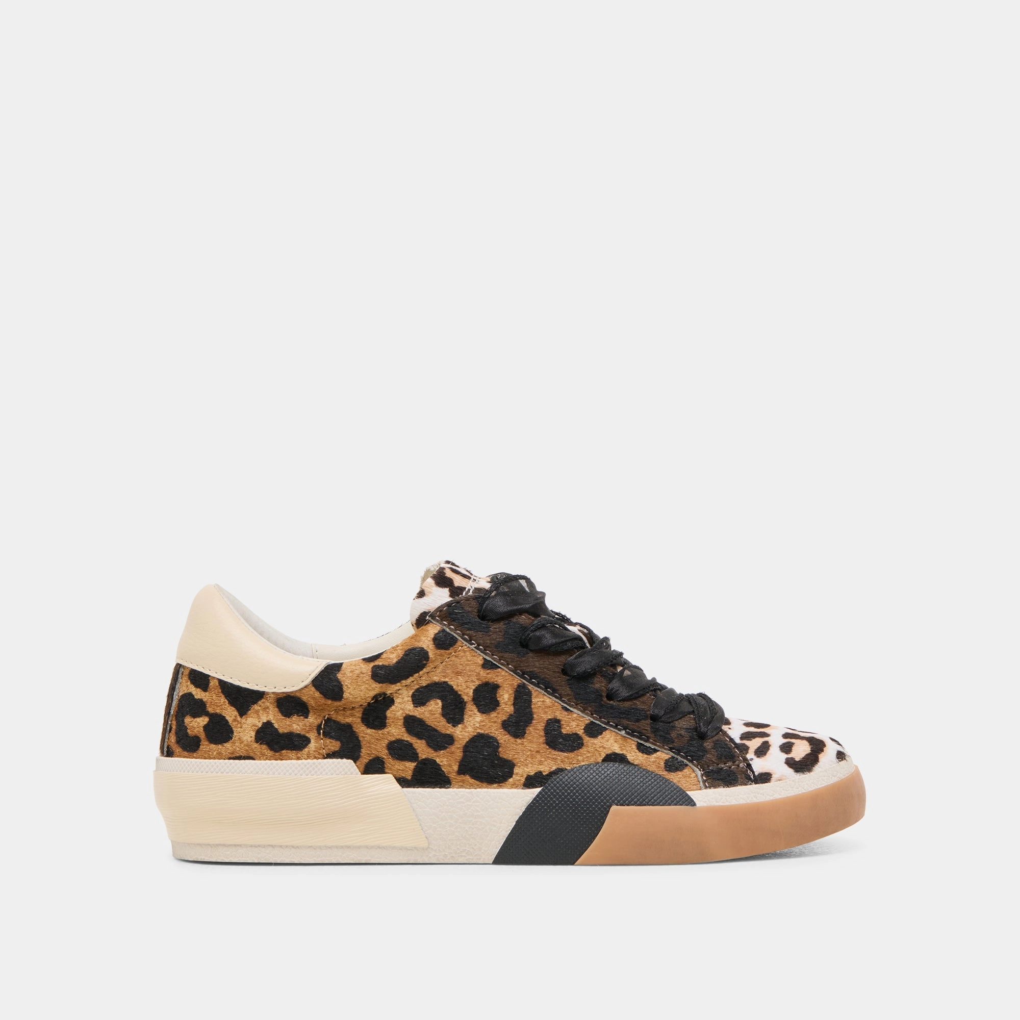 Tailored ease ZINA SNEAKERS TAN MULTI CALF HAIR